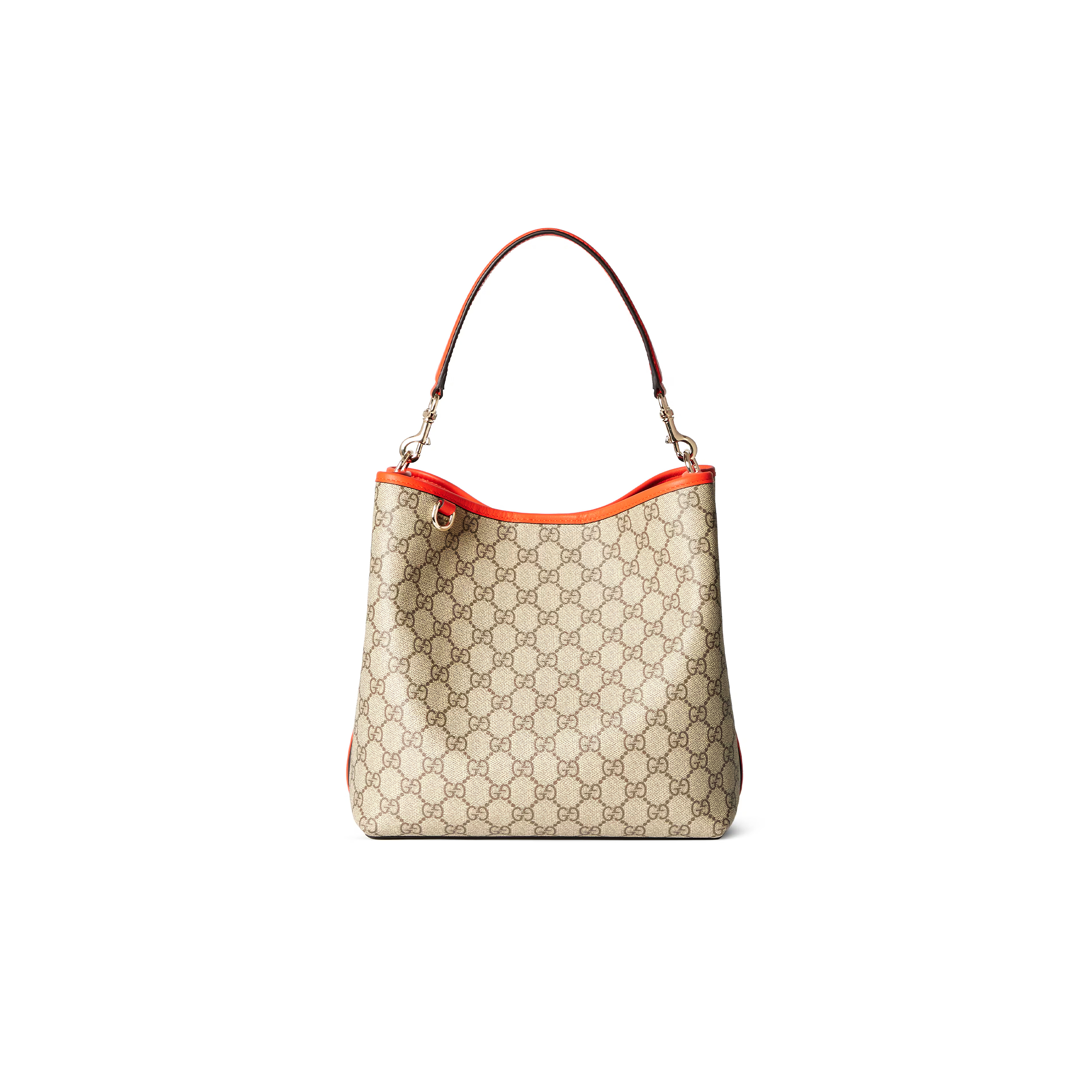GUCCI GG EMBLEM MEDIUM BUCKET BAG 815103 (25*25*15.5cm)